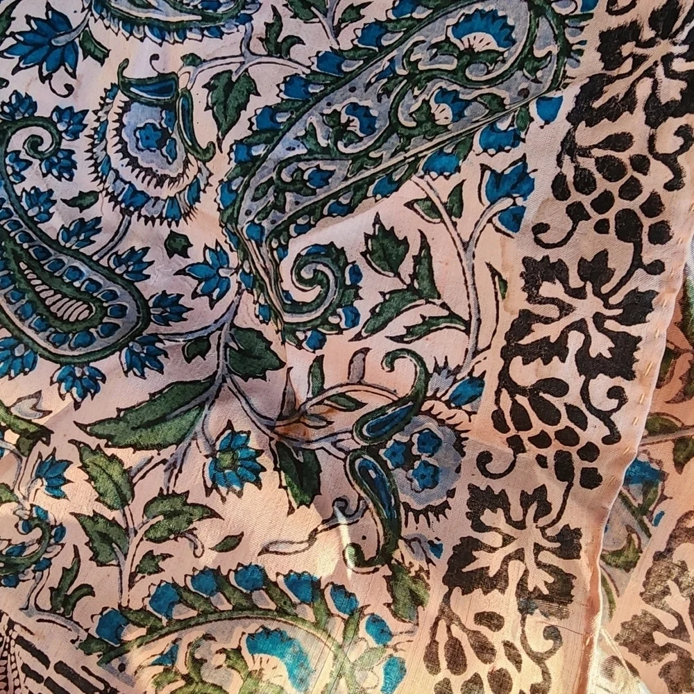 Vintage Majelli Silk Paisley‎ Scarf